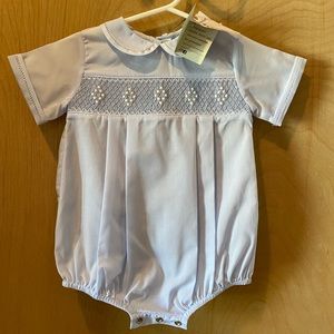 Feltman Brothers Smocked Bubble Creeper